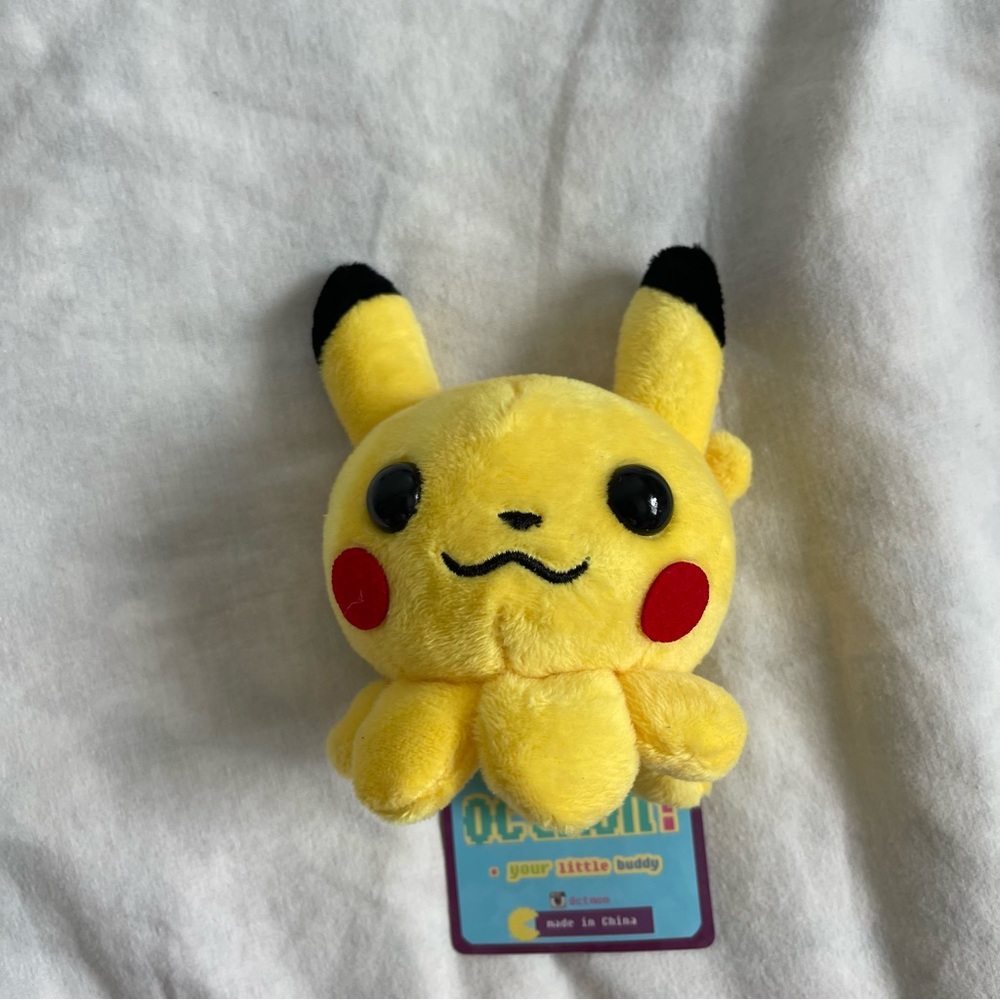 pikachu clip plush